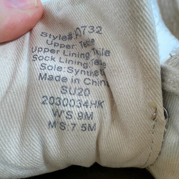 Madewell Sidewalk Low Top Sneaker women's 9 Leopard Print Recycled Canvas shoes - Picture 12 of 12